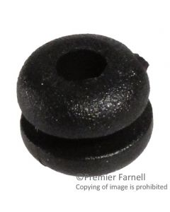 MULTICOMP PRO PV2 GROMMET PK 100Grommet, Round, Open, 3.2 mm, PVC (Polyvinylchloride), 4.8 mm, 1.6 mm