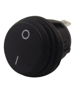 MULTICOMP PRO R13-112A8-02-BB-2ARocker Switch, Non Illuminated, SPST, On-Off, Black, Panel Mount, 20 A