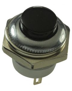 MULTICOMP PRO R13-502MC-05-BPushbutton Switch, 12.7 mm, SPDT, On-(On), Round Raised, Black