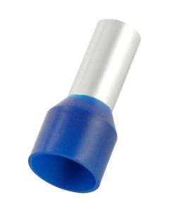MULTICOMP PRO MC0616-03-BLWire Ferrule, 12mm Pin, 22mm Length, Single Wire, 6 AWG, 16 mm², 18 mm, Blue