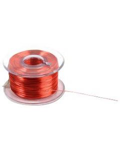 MULTICOMP PRO MPRRW-P-105Wire, Wiring Pencil, Solderable Enamelled Solid Copper,19mm OD, PU, Pink, 36 AWG, 0.029 mm²