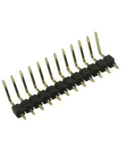 MULTICOMP PRO MC34757Pin Header, Board-to-Board, 2.54 mm, 1 Rows, 12 Contacts, Through Hole, MC34 Series