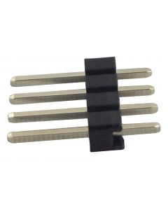 MULTICOMP PRO 2211S-04GPin Header, Board-to-Board, 2.54 mm, 1 Rows, 4 Contacts, Through Hole Straight, 2211S Series