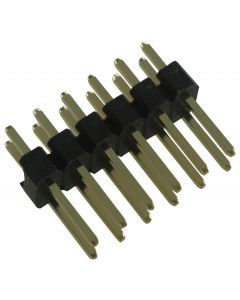 MULTICOMP PRO 2213S-10GPin Header, Board-to-Board, 2.54 mm, 2 Rows, 10 Contacts, Through Hole, 2213S Series