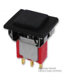 MULTICOMP PRO SPC21184Pushbutton Switch, SPDT, Momentary, Square