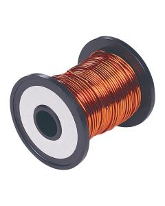 MULTICOMP PRO ECW0.4Wire, Enamelled, 26 AWG, 0.136 mm , Transparent, 1476 ft, 450 m RoHS Compliant: Yes