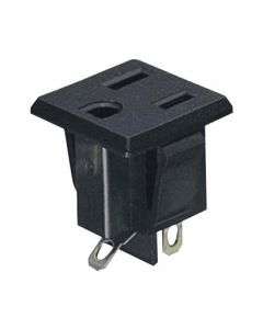 MULTICOMP PRO MP006844High Power Connector, Receptacle, 125 VAC, 15 A, Panel Mount, Quick Connect