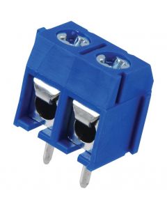 MULTICOMP PRO MC24356Wire-To-Board Terminal Block, Eurostyle, 5 mm, 2 Positions, 24 AWG, 16 AWG, Screw
