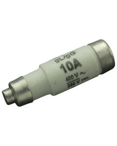 MULTICOMP PRO 2211004Fuse, Industrial / Power, D0 Series, 10 A, 400 VAC, 250 VDC, 11mm x 36mm, 0.43' x 1.42'