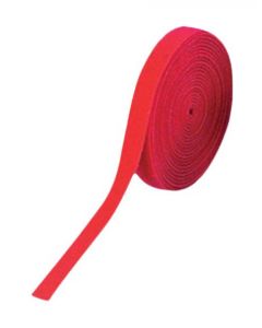 MULTICOMP PRO MP003259Hook and Loop TIE, RED, 20MM, 10M