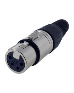 MULTICOMP PRO PS000019XLR Connector, 4 Contacts, Receptacle, Cable Mount, Silver Plated Contacts
