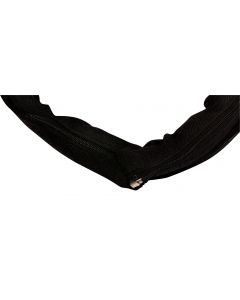 MULTICOMP PRO PP001382Sleeving, Flexible Woven, Zipper Wrap, PE (Polyester), Black, 60 mm, 1 m, 3.28 ft