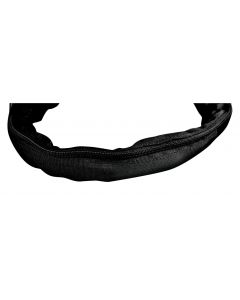 MULTICOMP PRO PP001408Sleeving, Shielding Zipper Wrap, PE (Polyester) / Tinned Copper Mesh, Black, 30 mm, 1 m, 3.28 ft