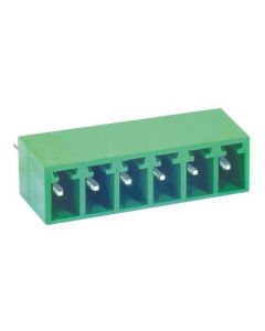 MULTICOMP PRO MC000123Terminal Block Header, 5, 300 V, 12 A, 3.81 mm, Through Hole Vertical, Header RoHS Compliant: Yes