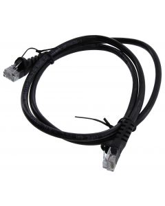 MULTICOMP PRO SPC21960Ethernet Cable, Cat5e, Cat5e, RJ45 Plug to RJ45 Plug, UTP (Unshielded Twisted Pair), Black, 900 mm