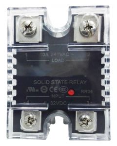 MULTICOMP PRO MCKSI240D10-LM+KPC-0ASolid State Relay, 10 A, 280 VAC, Panel Mount, Screw, Zero Crossing