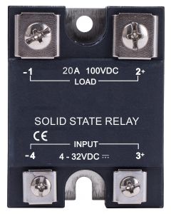 MULTICOMP PRO MCKSJ100D20-LSolid State Relay, 20 A, 100 VDC, Panel Mount, Screw