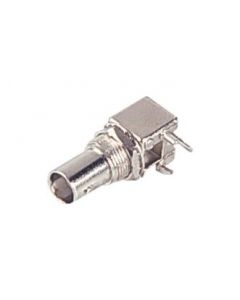 MULTICOMP PRO MP-13-60-6 DGZRF / Coaxial Connector, BNC Coaxial, Right Angle Jack, Through Hole Right Angle, 50 ohm