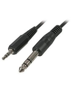 MULTICOMP PRO PSG03424Audio / Video Cable Assembly, 3.5mm Stereo Phone Plug, 1/4' Stereo Phone Plug, 10 ft, 3.05 m