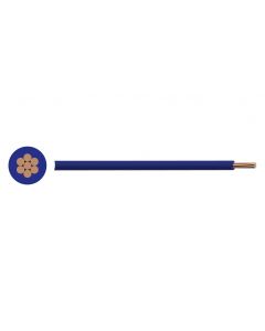 MULTICOMP PRO PP-6491X-2.50MMBLUHOOK-UP WIRE, 2.5MM2, BLUE, PER M