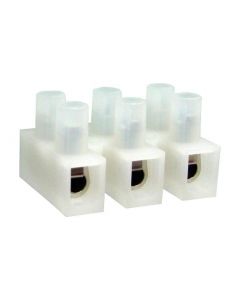 MULTICOMP PRO MC001828Panel Mount Barrier Terminal Block, 2 Row, 6 Positions, 22 AWG, 10 AWG, 10 mm, 30 A