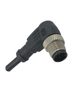 MULTICOMP PRO 2MT3013-W03300Sensor Cable, 90° M12 Plug, Free End, 3 Positions, 1 m, 3.3 ft