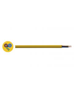 MULTICOMP PRO PP-3183Y-2.5MM-ARTIC YELLOWUNSHLD FLEX CABLE, 3COND, 2.5MM2, 100M