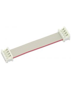 MULTICOMP PRO MP009134Ribbon Cable, IDC Receptacle to IDC Receptacle, 8 Positions, 5.9 ', 150 mm, 1.27 mm