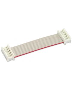 MULTICOMP PRO MP009143Ribbon Cable, IDC Receptacle to IDC Receptacle, 10 Positions, 11.8 ', 300 mm, 1.27 mm