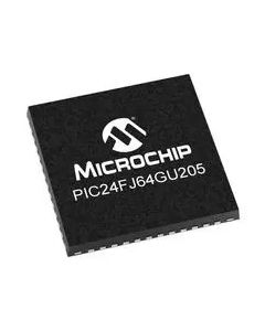 MICROCHIP PIC24FJ64GU205-I/M4