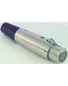 MULTICOMP PRO SPC21422XLR Connector, 3 Contacts, Jack, Cable Mount, Silver Plated Contacts, Metal Body