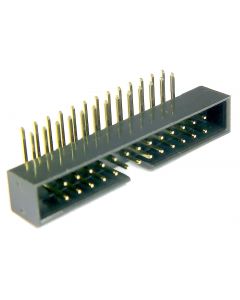 MULTICOMP PRO MP008646CONN, R/A HEADER, 26POS, 2ROW, 2MM ROHS COMPLIANT: YES