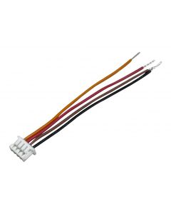 MULTICOMP PRO MP008739CABLE ASSY, 4P RCPT-FREE END, 50MM ROHS COMPLIANT: YES