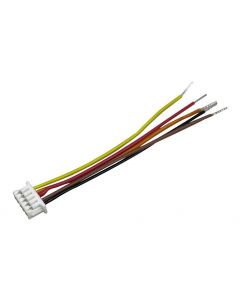 MULTICOMP PRO MP008744CABLE ASSY, 5P RCPT-FREE END, 100MM ROHS COMPLIANT: YES
