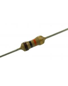 MULTICOMP PRO MCF 0.25W 10KThrough Hole Resistor, 10 kohm, MCF Series, 250 mW, ± 5%, Axial Leaded, 250 V