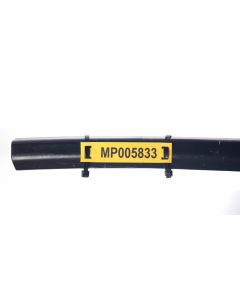 MULTICOMP PRO MP005833WIRE MARKER, YELLOW, PET, 90MM X 20MM ROHS COMPLIANT: YES
