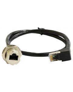 MULTICOMP PRO MP009799ENET CABLE, C3 RJ45 RCPT-R/A PLUG, 500MM ROHS COMPLIANT: YES