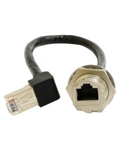 MULTICOMP PRO MP009802ENET CABLE, C3 RJ45 RCPT-R/A PLUG, 200MM ROHS COMPLIANT: YES