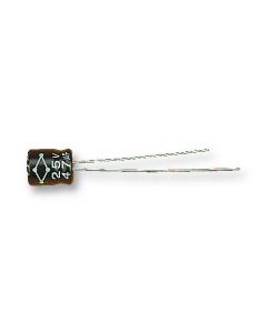 MULTICOMP PRO MCMR35V107M8X7Electrolytic Capacitor, 100 µF, 35 V, ± 20%, Radial Leaded, 1000 hours @ 85°C, Polar