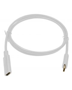 MULTICOMP PRO MP-FCR72003WUSB CABLE, 3.1 TYPE C PLUG-RCPT, 1M ROHS COMPLIANT: YES