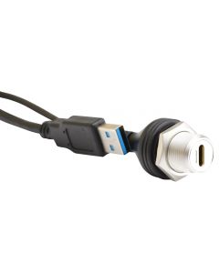 MULTICOMP PRO MP011935USB CABLE, 3.0/3.1, C2 C JACK-A PLUG, 3M ROHS COMPLIANT: YES