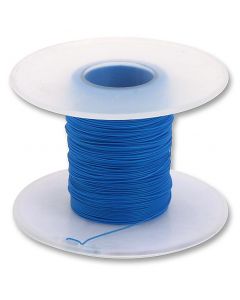 MULTICOMP PRO 500-30BWire, Wrapping Wire, 30 AWG, 0.05 mm , 300 V, Blue, 1640 ft, 500 m RoHS Compliant: Yes