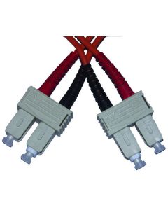 MULTICOMP PRO SPC19985Fiber Optic Cable, 3 m, 62.5µm / 125µm, Multimode, 2 Fibers, SC to SC
