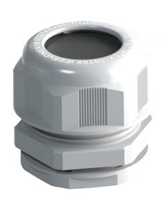 MULTICOMP PRO MP012643CABLE GLAND, 3 TO 6.5MM, NYLON, GREY ROHS COMPLIANT: YES
