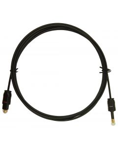 MULTICOMP PRO MP-FM65220CABLE ASSY, TOSLINK PLUG-3.5MM JACK, 2M ROHS COMPLIANT: YES