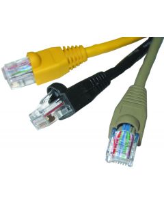 MULTICOMP PRO SPC23206Ethernet Cable, Booted, Cat6, RJ45 Plug to RJ45 Plug, UTP (Unshielded Twisted Pair), White