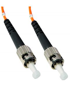 MULTICOMP PRO SPC22878Fiber Optic Cable, 2 m, 50µm / 125µm, Multimode, 1 Fiber, ST to ST