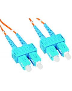 MULTICOMP PRO SPC22906Fiber Optic Cable, 4 m, 62.5µm / 125µm, Multimode, 2 Fibers, SC to SC