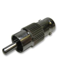 MULTICOMP PRO JR60431Connector Adapter, BNC Coaxial, 1 Positions, Receptacle, RCA / Phono, 1 Positions, Plug