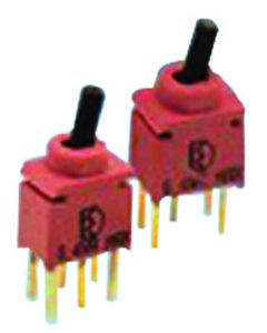 MULTICOMP PRO 1AS2T2B4M2REToggle Switch, On-(On), SPDT, Non Illuminated, 1AS2 Series, 100 mA, Through Hole